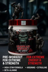 BLOOMING HEALTHCARE Pre-Workout powder 250gm – High-Performance Energy Booster with Creatine & Beta-Alanine