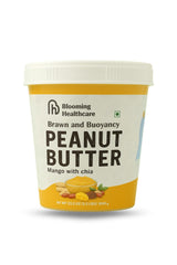 Peanut Butter – Mango with Chia | Protein & Fiber | Natural Nut Butter for Smoothies, Toast & Snacks