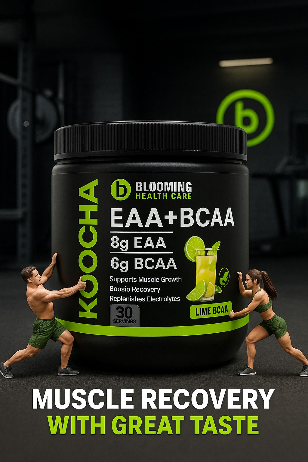 Koocha EAA+BCAA Powder 300gm